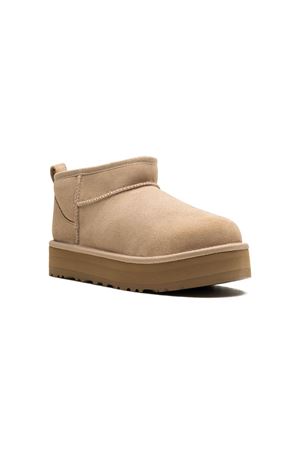beige leather ankle-boots UGG KIDS | 1157791KSAN